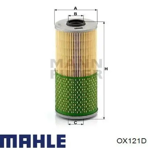 Масляний фільтр OX121D Mahle Original