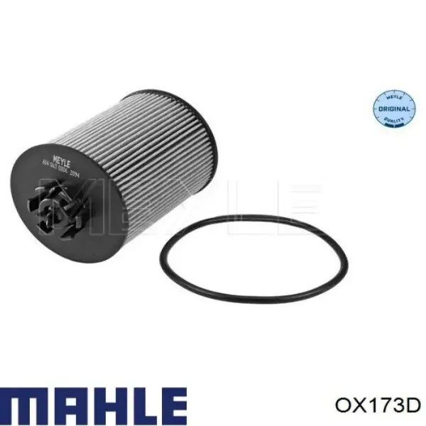 Масляний фільтр OX173D Mahle Original