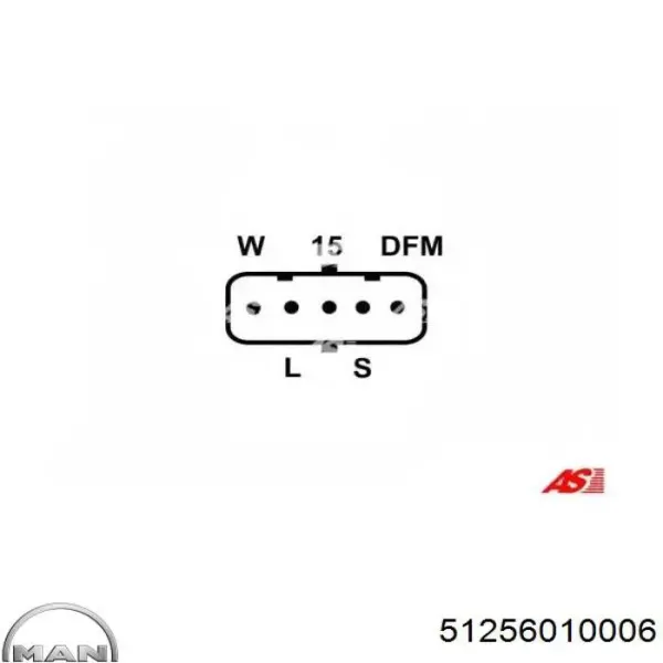 Реле генератора 51256010006 MAN