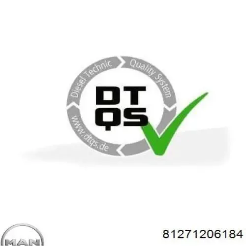 Датчик АБС (ABS) передній, лівий 81271206184 MAN