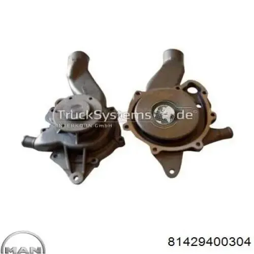 Панель кріплення номерного знака, переднього 81429400304 MAN