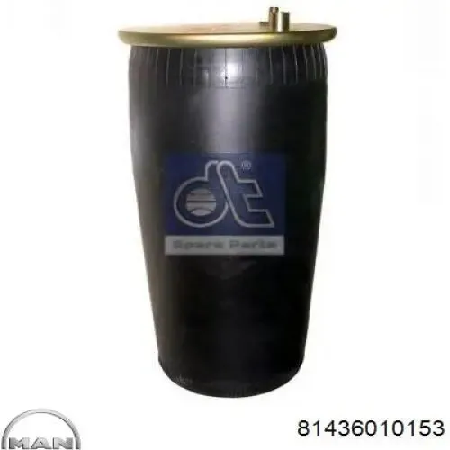 Пневмоподушка/Пневморессора моста 81436010153 MAN