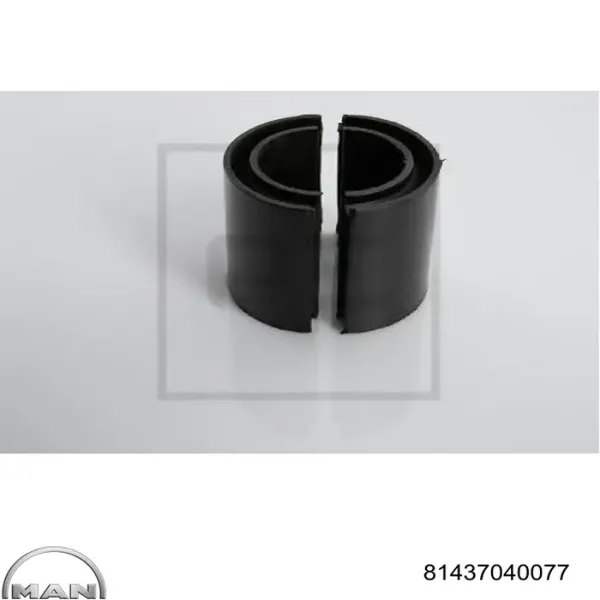 Втулка переднього стабілізатора 81437040077 MAN