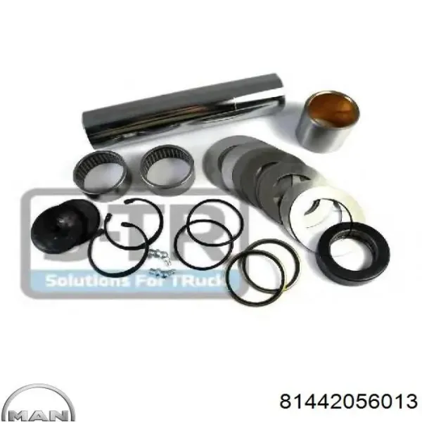 Ремкомплект шкворня поворотного кулака 81442056013 MAN