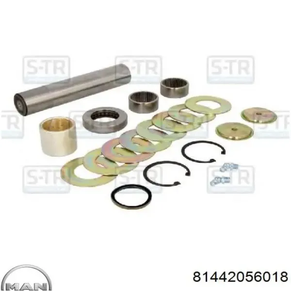 Ремкомплект шкворня поворотного кулака 81442056018 MAN