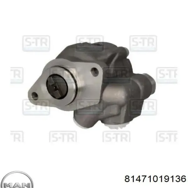 Насос ГУР 81471019136 MAN