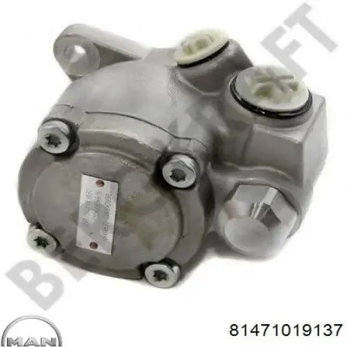 Насос ГУР 81471019137 MAN
