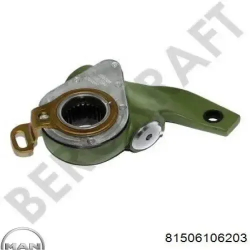 Тріскачка гальмівна, заднього моста 81506106203 MAN