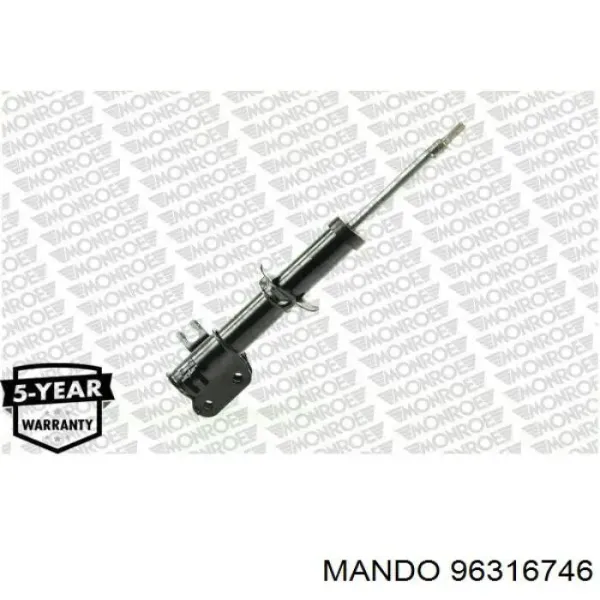 Амортизатор передній, правий 96316746 Mando