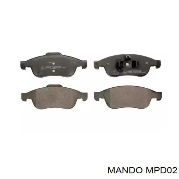 Передні тормозні колодки MPD02 Mando