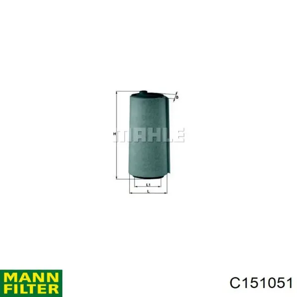 Повітряний фільтр C151051 Mann-Filter
