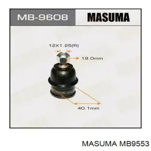 Кульова опора, нижня MB9553 Masuma