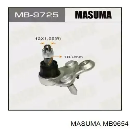 Кульова опора, верхня MB9654 Masuma