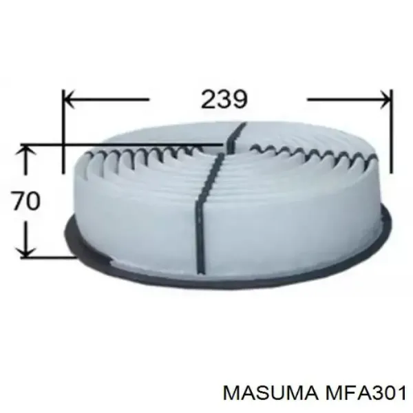 Повітряний фільтр MFA301 Masuma