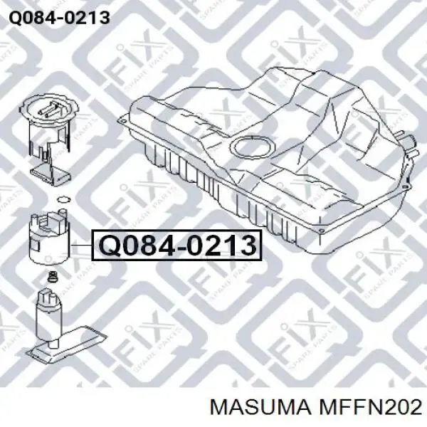 Бензонасос Nissan Tiida ASIA