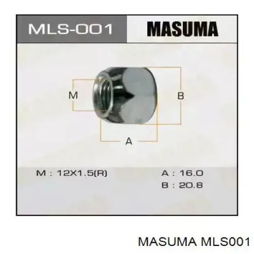 Гайка кріплення колеса Masuma MLS001 ціна, від