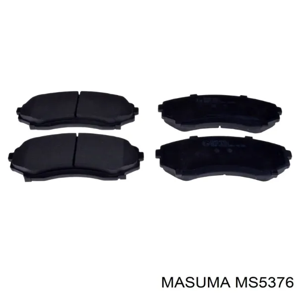 Передні тормозні колодки MS5376 Masuma
