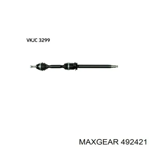 Піввісь права A1693603472 Mercedes