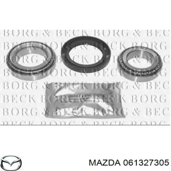 Підшипник задньої ступиці 061327305 Mazda