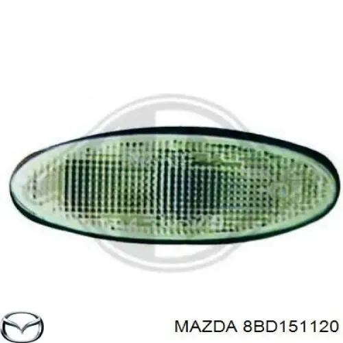 Повторювач повороту на крилі, правий 8BD151120 Mazda