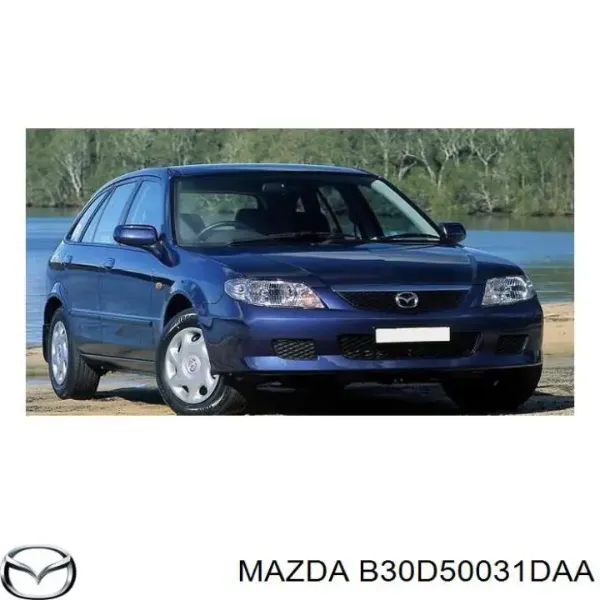Передній бампер B30D50031DBB Mazda
