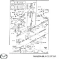 Рульова рейка Mazda 323 BJ