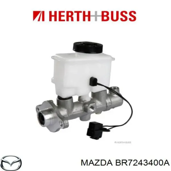 Головний гальмівний циліндр BR7243400A Mazda