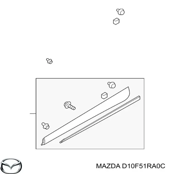  D10F51RA0C Mazda