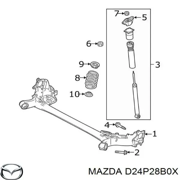  D24P28B0X Mazda