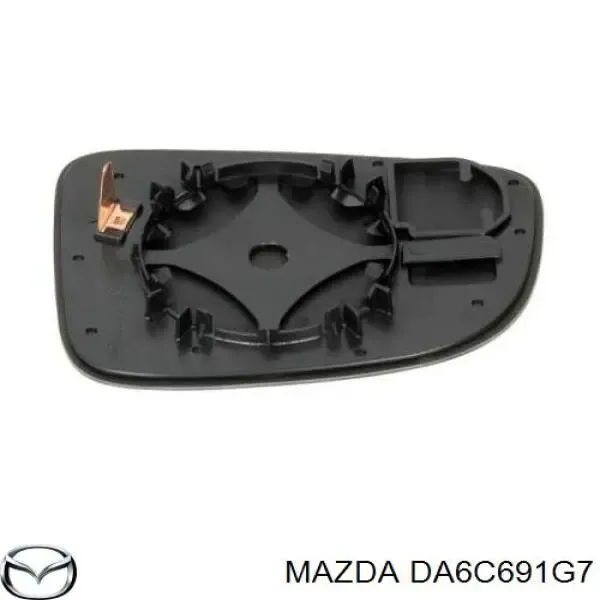 Дзеркальний елемент дзеркала заднього виду, лівого DA6C691G7 Mazda