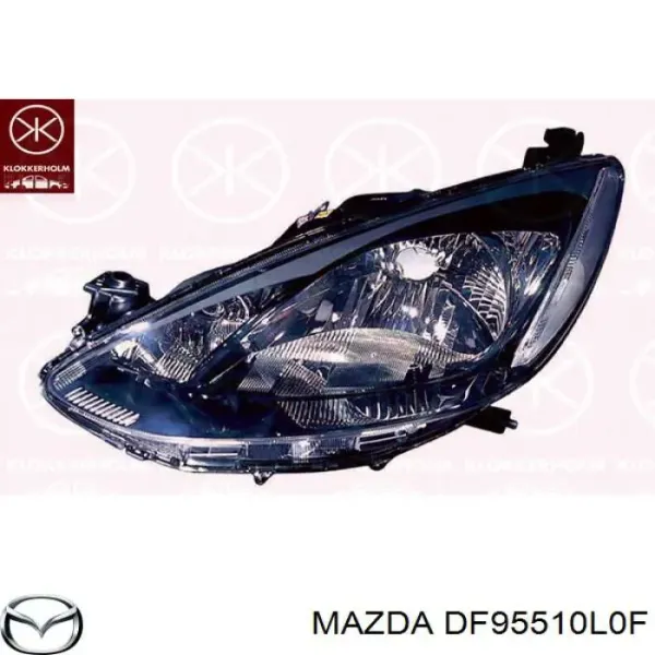 Фара ліва DF95510L0F Mazda