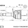 Ліва піввісь Mazda 323 BA