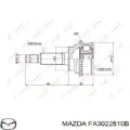 Піввісь права Mazda Demio DW