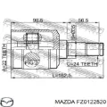 ШРКШ внутрішній, передній, лівий Mazda 323 BF