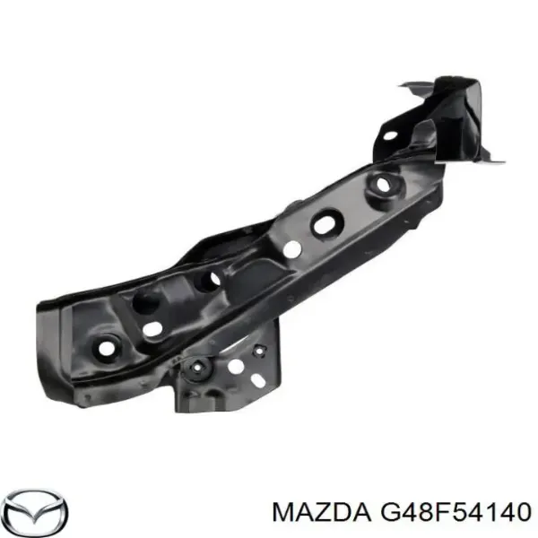 Супорт радіатора лівий/монтажна панель кріплення фар G48F54140 Mazda