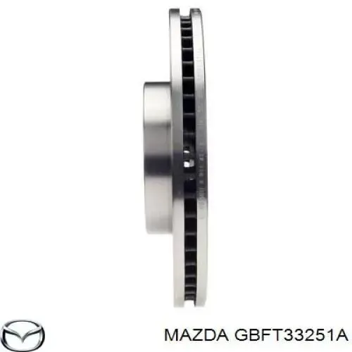 Гальмівні диски передні GBFT33251A Mazda