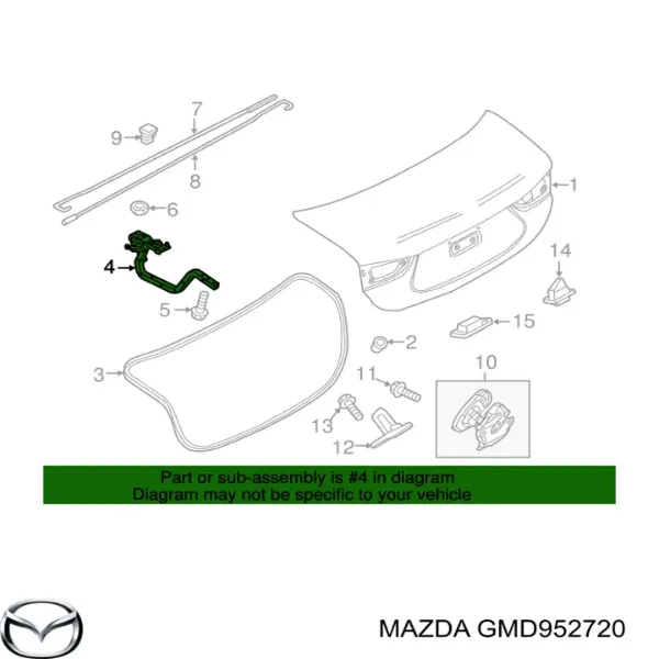  GMD952720 Mazda