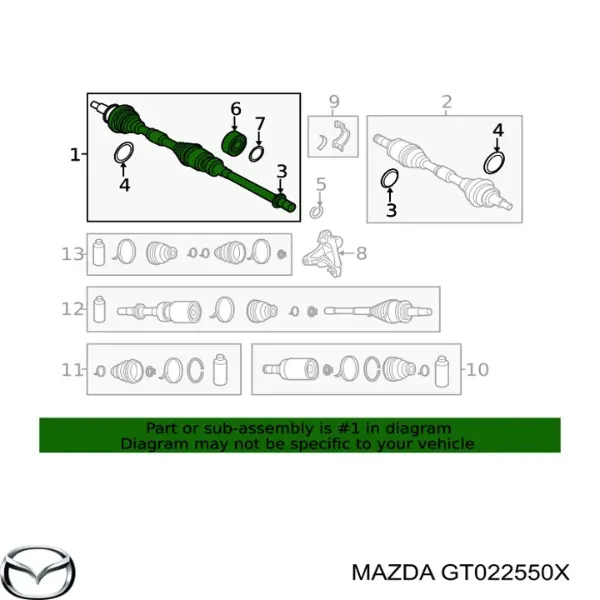  GT022550X Mazda