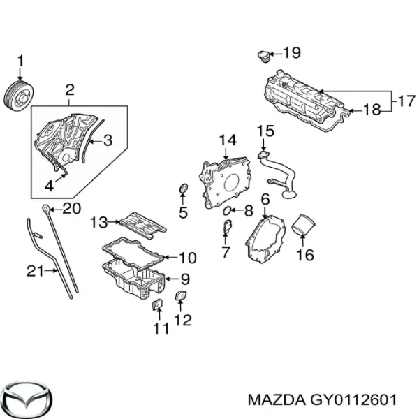  GY0112601 Mazda