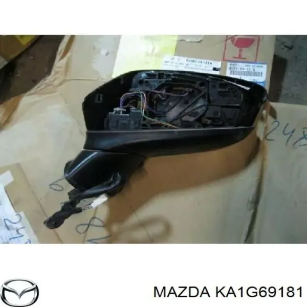 Корпус дзеркала заднього виду, лівого KA1G69181 Mazda