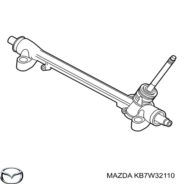Рульова рейка KB7W32110 Mazda