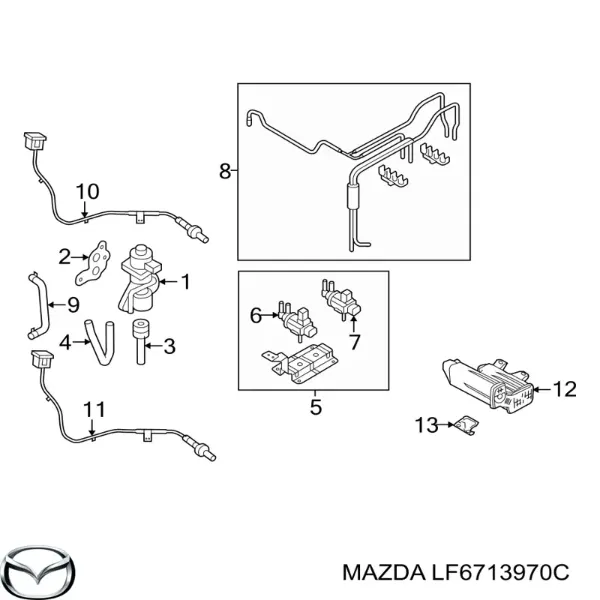  LF6713970C Mazda