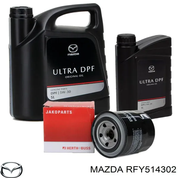 Масляний фільтр RFY514302 Mazda