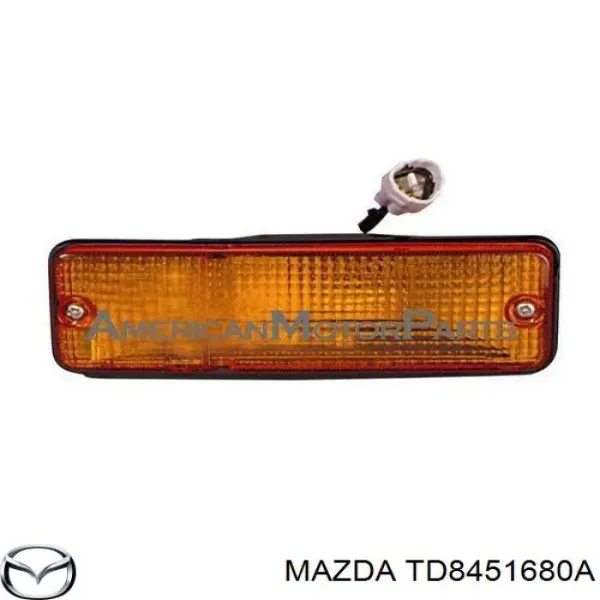 Фара протитуманна, права TD8451680B Mazda