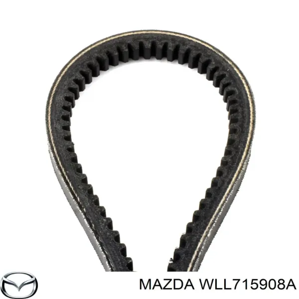 Ремінь генератора WLL715908A Mazda