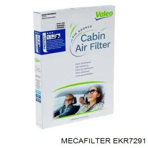 Фільтр салону EKR7291 Mecafilter