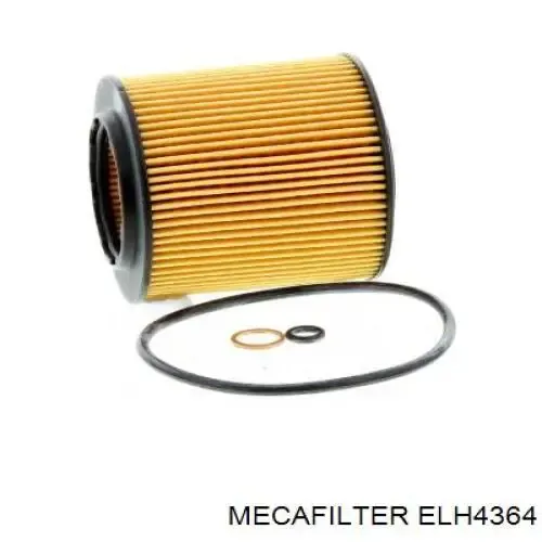 Масляний фільтр ELH4364 Mecafilter