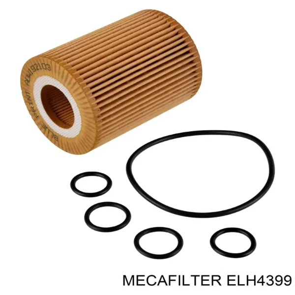 Масляний фільтр ELH4399 Mecafilter