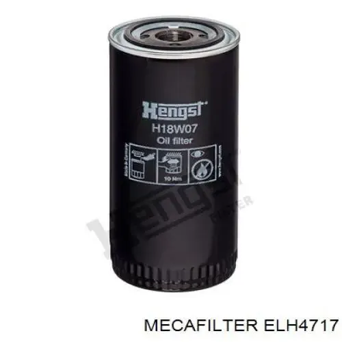 Масляний фільтр ELH4717 Mecafilter