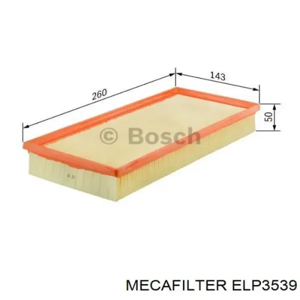 Повітряний фільтр ELP3539 Mecafilter